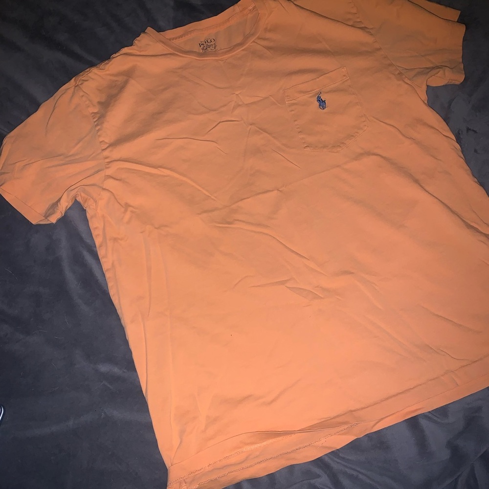 Polo by Ralph Lauren Men's Orange Tee